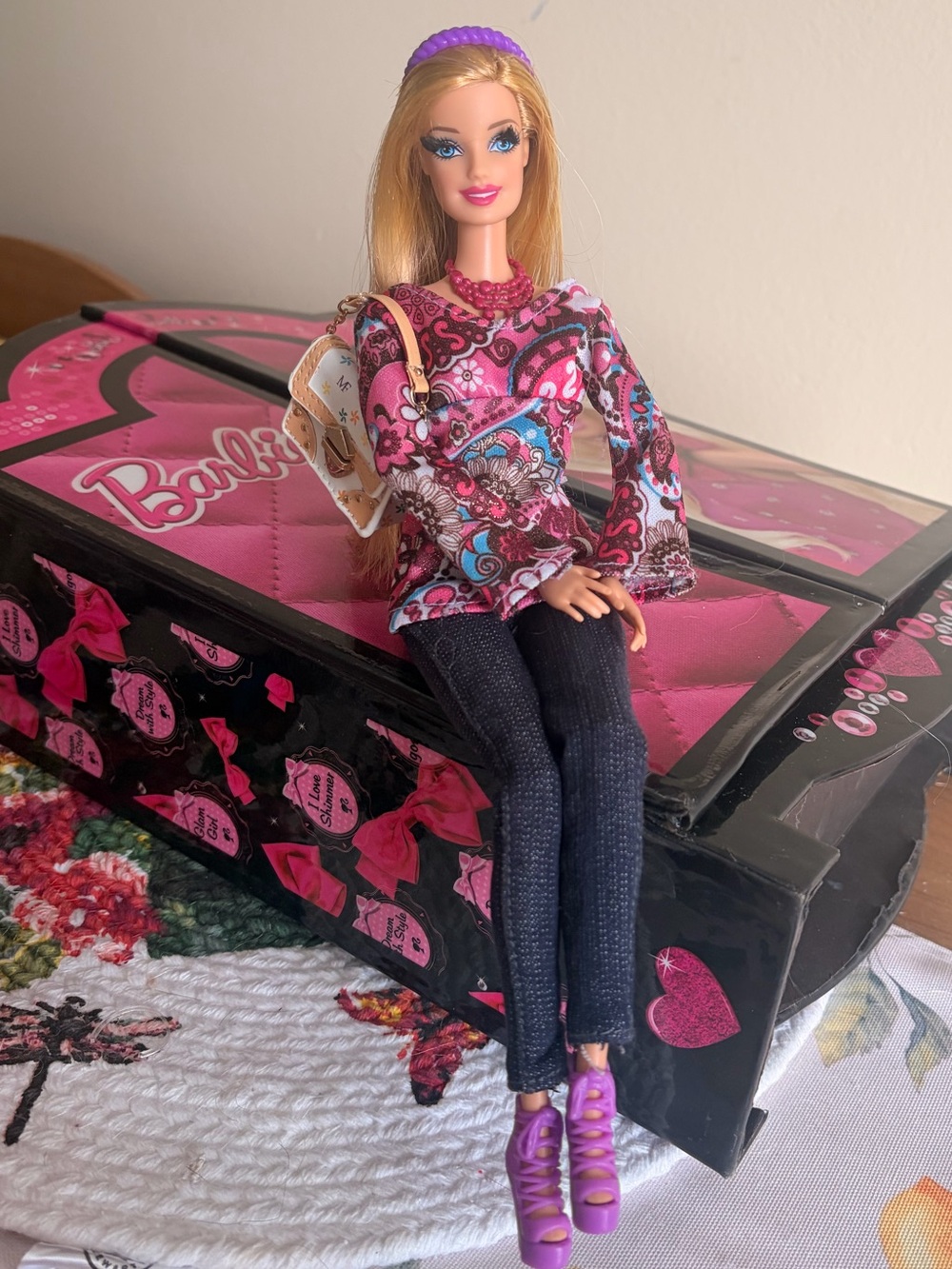 2014 Barbie Style Doll (Model BLR58) redressed